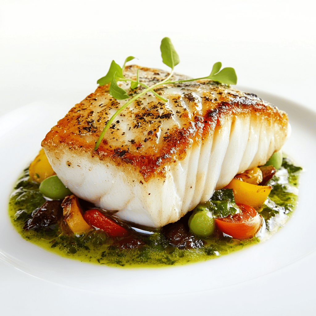 Flaky cultivated cod fillets with mild, clean taste